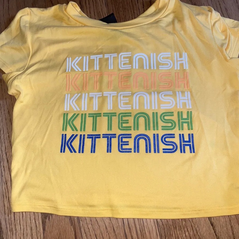 Kittenish Crop Top Small